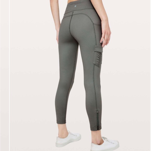 lululemon athletica Pants - Lululemon Scenic Route Tight green sage